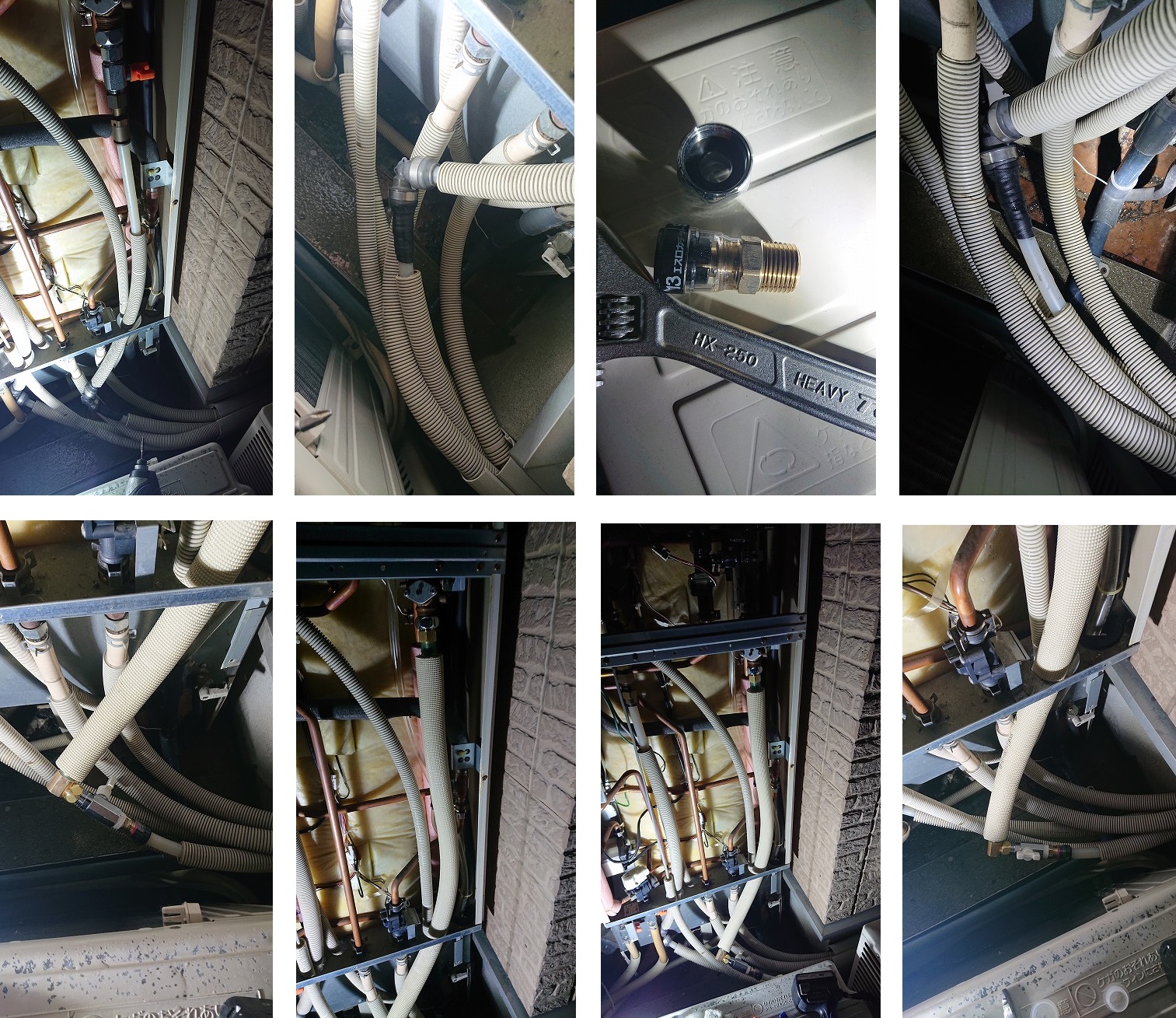 ダイキンエコキュートフルオート370l 給水配管繋ぎ直し 大阪府東大阪市 エラー解決隊